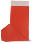 Joulusukkan origami