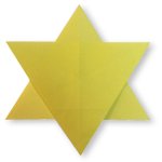 Kuudenhaaraisen tähden origami
