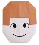 Tytön origami