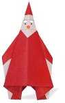 Joulupukin origami