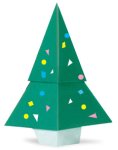 Joulupuun origami