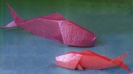 Origami zodiaku: ryby