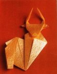 Origami zodiaku: byk